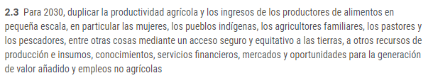 objetivos del milenio 2.3