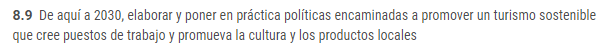 objetivos del milenio 8.9