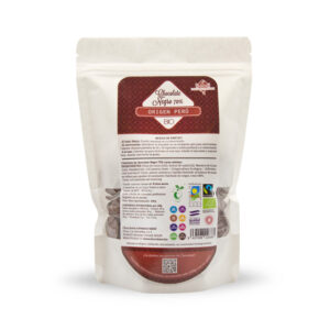 GOTAS de Cobertura BIO&FT de Chocolate NEGRO 70% cacao, 400 g.