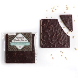 Cracker Chocolate Negro Crujiente BIO y ECO