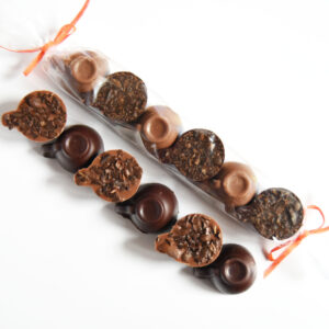 BOMBONES Bean to Bar de CAFÉ BIO&FT (Envase de 6 ud, 50g.)