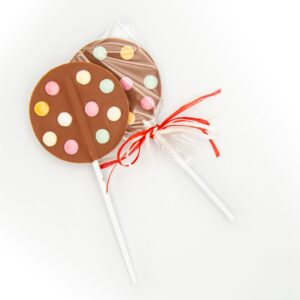 Piruleta colorines chocolate BIO - Fairtrade