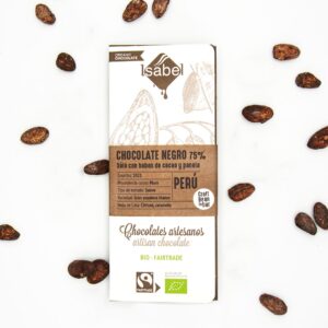 Tableta Chocolate BIO Bean To Bar NEGRO - Fairtrade