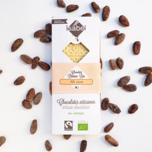 Tableta Chocolate Blanco 35% BIO y Ecológica