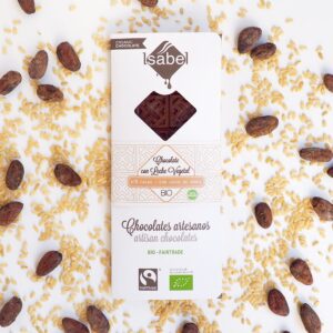 Tableta BIO&FT Chocolate con LECHE VEGETAL - Bebida de ARROZ
