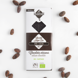 Tableta de chocolate negro BIO al 85% de cacao