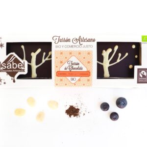 Turrón Almendra, Vainilla y Arándadnos ECO y BIO