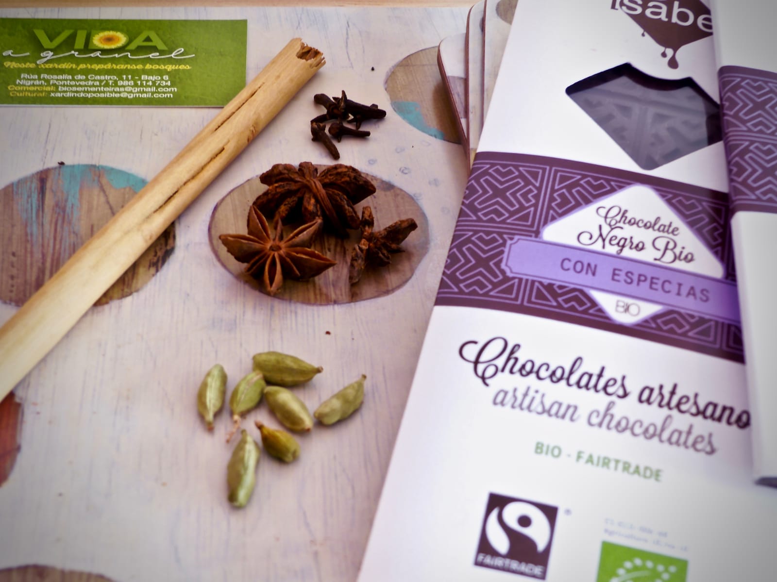 alimentación saludable - chocolates