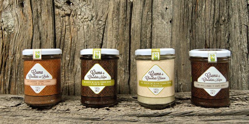 cremas de chocolate bio