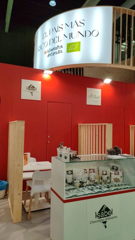 Stand Chocolates Artesanos Isabel en Alimentaria 2024