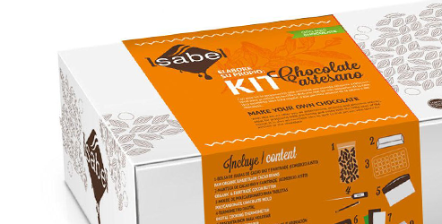 Kit para hacer tu propio chocolate