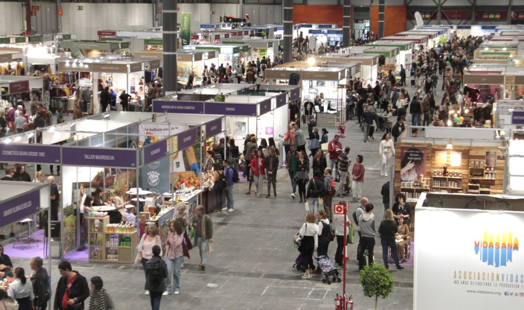 Pasillo central en IFEMA: BioCultura Madrid 2022