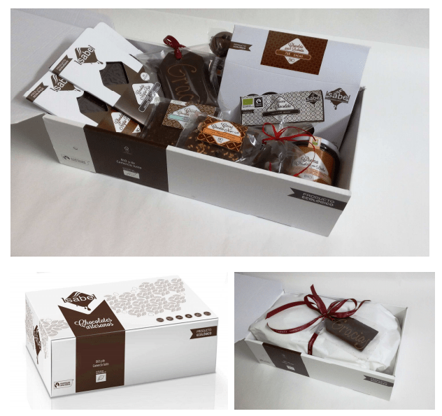 Lotes de chocolate bio para regalar por san valentín