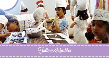 Talleres infantiles de eleboración de chocolates